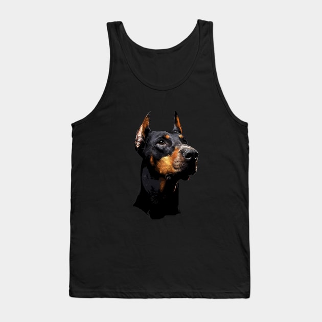 Doberman Tank Top by ElegantCat